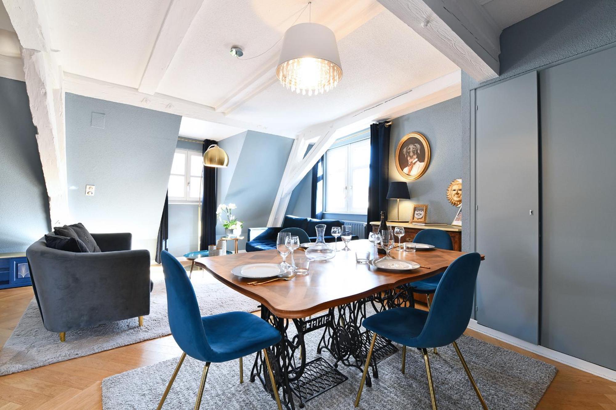 Romantique Appartement Fly Me To The Moon Colmar Exteriör bild